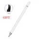 Стилус универсальный Goojodoq 2 Gen Plus Capacitive Point White - изображение 1