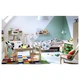 Каркас кровати с реечным дном IKEA СНИГЛАР бук 191.854.33 - зображення 3