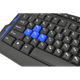 Клавиатура игровая KEYBOARD HK-8100/3253 беспроводная + мышь Черная - изображение 3