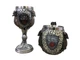 Подарочный набор кружка и чашка Готика 3D Игра Престолов Game Of Thrones Fire And Blood Дом Таргариен 400/200 мл - изображение 3