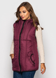 Женский теплый жилет MODA 0012/2 9XL (66) Бордовый ( 0012/2 R ) - изображение 1