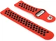 Ремешок Becover Vents Style для Xiaomi iMi KW66/Mi Watch Color/Watch S1 Active/Haylou LS01/LS05 Red-Black (BC_705808) - изображение 3