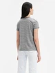 Футболка хлопковая женская Levi`s Perfect Tee 39185-0087 S Черная с белым (5400898078139) - изображение 2