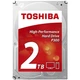 Жесткий диск 3,5" 2Tb Toshiba HDWD120UZSVA SATA III 7200 64Mb P300 Desktop - изображение 1