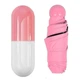 Карманный зонт капсула в футляре UFT U1 Pink от дождя/солнца - изображение 2