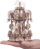 Puzzle 3D Mr. Playwood Mechaniczny Karuzela S Drewniany 88 elementów (10030) (4820204380229) - obraz 8