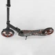 Детский двухколесный самокат Best Scooter 88146 одноподвесный со складной конструкцией и передним амортизатором, Черно-красный - изображение 3