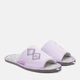 Женские домашние тапочки с открытым носком FX shoes 11044 36-37 24.2 см Фиолетовые (2820000003461) - изображение 3