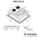 Варильна поверхня комбінована Minola MKM 62424 BL - зображення 9