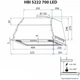 Вытяжка кухонная Minola HBI 5222 WH 700 LED - изображение 9