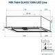 Вытяжка кухонная Minola HBI 7664 WH GLASS 1000 LED Line - изображение 10
