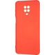 Чехол Fiji Full Soft Premium для Xiaomi Redmi Note 9 Pro силикон бампер Red - изображение 1