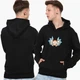 Худі чоловічий Рік та Морті (Rick and Morty) (9225-2068) Чорний XXL - зображення 4