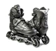 Раздвижные ролики Scale Sports Adult Skates, розмір 40.5-43.5, Чорні - зображення 1