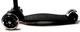 Детский трехколесный самокат Scooter MAXI со светящимися колесами, Black - изображение 4