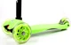 Детский трехколесный самокат Scooter MAXI со светящимися колесами, Green - изображение 2