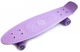 Пенни борд (Penny Board) Nickel 27" со светящимися колесами, Лиловый - изображение 1