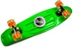 Пенни борд (Penny Board) Nickel 27" со светящимися колесами, Зеленый - изображение 4