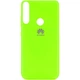 Накладка Silicone Full Cover для Huawei Honor 9X Салатовий * Neon green (3232105R) - зображення 1