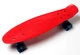 Пенни борд (Penny Board) 22" со светящимися колесами черно-синего цвета, Красный - изображение 5