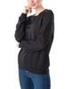Світшот жіночий TRUSSARDI JEANS (56F00100-1T003041-K299/20-21) Чорний L - изображение 3