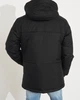 Пуховик мужской - зимний пуховик Hollister HC6315M 11031 M Черный - изображение 5