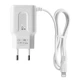 Зарядний пристрій Remax RP-U22 PRO Lightning 2xUSB 2.4 A Білий - зображення 1