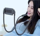 Тримач для смартфона Baseus New Neck-Mounted Lazy Bracket Чорний (SUJG-ALR01) - зображення 6