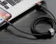 Кабель Baseus Cafule Cable USB For iP 1.5A 2m Gold+Blue (CALKLF-CV3) - зображення 4