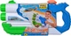 Водний бластер Simba Toys Подвійний постріл з помпою 36 см Синій (SBA107276075) - зображення 3