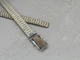 Ремень из натуральной кожи питона Ekzotic Leather бежево-коричневый (snb 05_4) - изображение 3