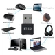 Адаптер Bluetooth 5.0 U&P Easy Idea BTA-502 Black (BTA502b) - зображення 5