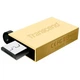 USB флеш накопитель Transcend 32GB On-The-Go Gold USB 2.0 (TS32GJF380G) - изображение 4