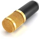 Студийный конденсаторный микрофон Soncm D.J. M-800 Black/Gold (SM-800BG) - зображення 2