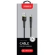 Дата кабель USB 2.0 AM to Micro 5P 3.0m CBFLEXM3 black Intaleo (1283126487491) - зображення 2
