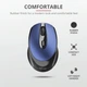 Мышка Trust Zaya Rechargeable Wireless Blue (24018) - изображение 7