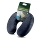 Ортопедическая дорожная подушка подкова в самолёт авто Memory Foam Travel Pillow черная (NJ-198) - изображение 1