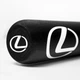Бита с маркой авто Lexus Shop Monkeys Черная с белой рукояткой (BB-Lexus-1005) - изображение 2
