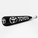 Бита с маркой авто Toyota Shop Monkeys Черная с белой рукояткой (BB-Toyota-1012) - изображение 1
