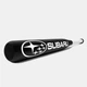 Бита с маркой авто Subaru Shop Monkeys Черная с белой рукояткой (BB-Subaru-1011) - изображение 1