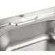 Кухонна мийка Brinex 5050 0,6 мм Satin (BRIN5050SAT06) - зображення 6