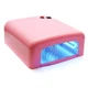 Лампа сушка для ногтей УФ UV Lamp 36W сушилка для маникюра и педикюра с таймером New-818 Pink - изображение 1