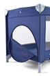 Манеж-кроватка 2 в 1 Caretero Basic Plus с колесами и матрасом + сумка для транспортировки Синий - изображение 4