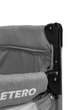 Манеж-кроватка 2 в 1 Caretero Esti Graphite с колесами и матрасом + сумка для переноски - изображение 9