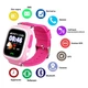 Детские смарт-часы Smart Baby Watch Q90 с GPS трекером и телефоном розовые - изображение 3
