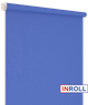 Ролета тканевая INROLL Есо-Mini 42,5х165 см Len Синий 874 - изображение 3