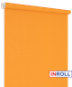Ролета тканевая INROLL Есо-Mini Plus 100х165 см Len Оранжевый 852 - изображение 1