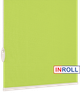 Ролета тканевая INROLL Есо-Mini Plus 105х165 см Len Светло-зеленый 873 - изображение 4