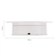 Поворотный стол для предметной съёмки AccPro TBD-1603 white velvet (30см) - изображение 5