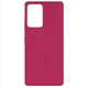 Чехол Silicone cover для Samsung Galaxy A52 Винный (067037) - изображение 1